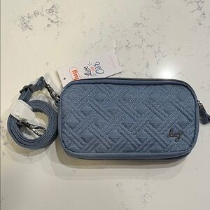 Lug Women's Bag in Quilted Blue